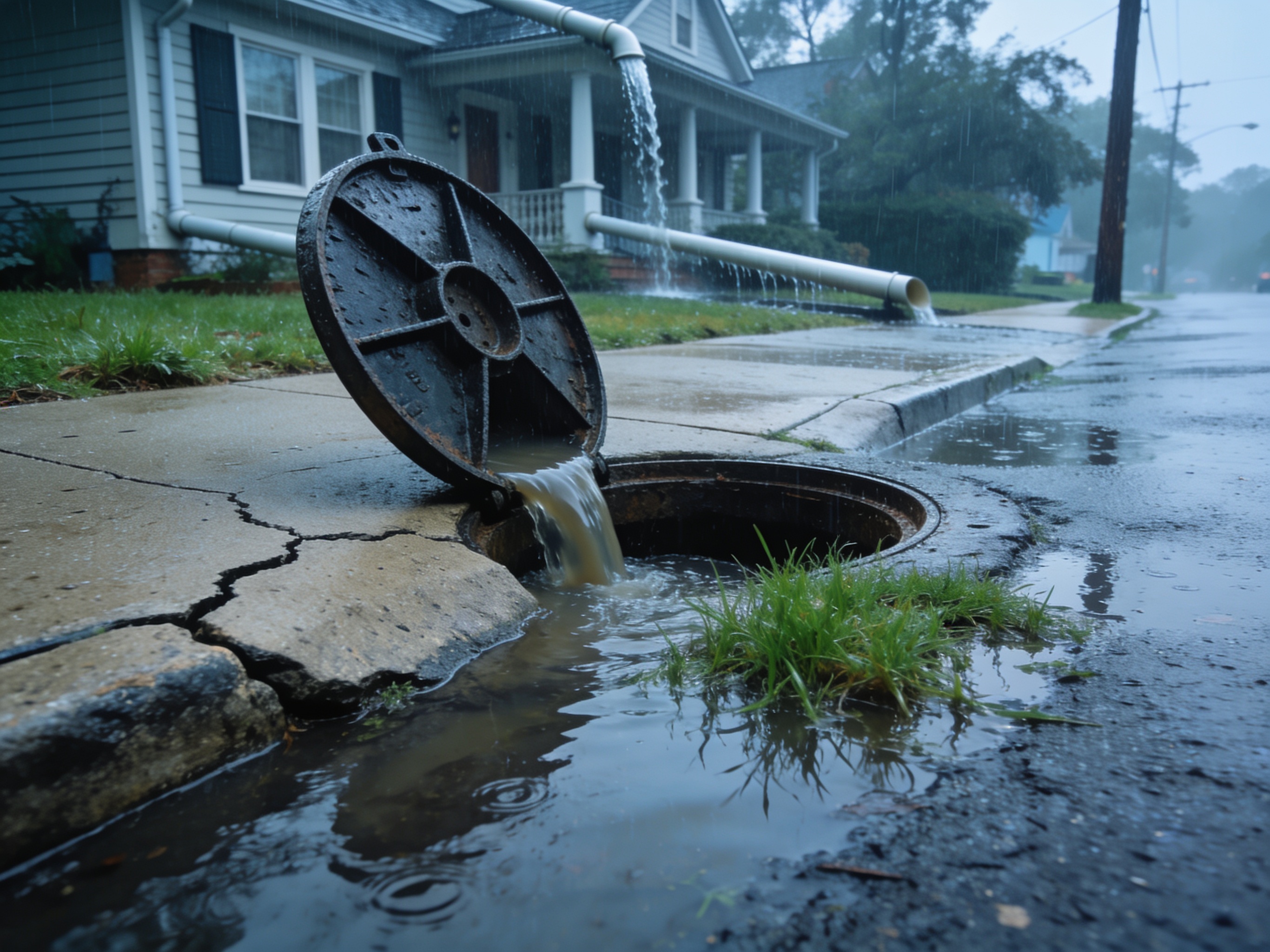 How to Spot Sewer Line Problems After Wilmington Rainstorms